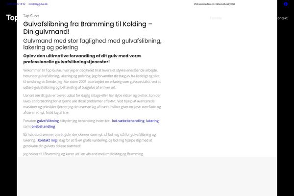 GeneratePress theme site design template sample