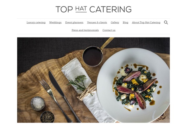 tophatcatering.co.uk site used Tophatcatering