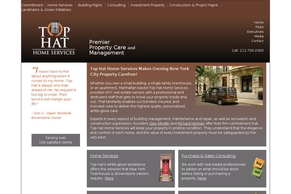 tophathomeservices.com site used Tophat