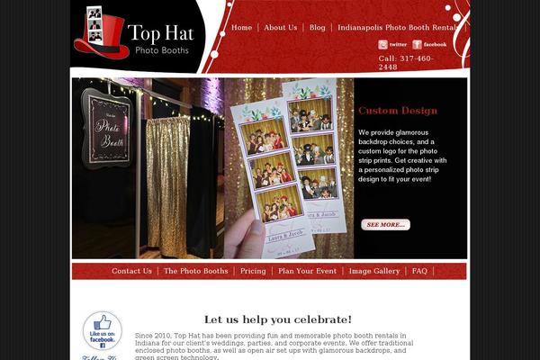 tophatphotobooths.com site used Tophat