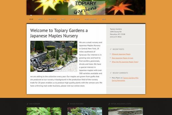 Streamline theme site design template sample