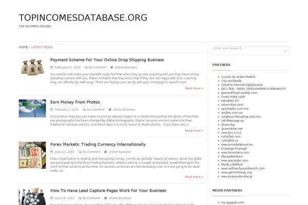 Origamiez theme site design template sample