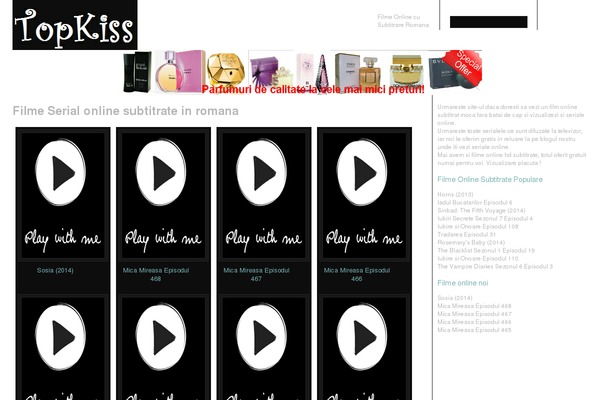 topkiss.ro site used Videoflick Darkport