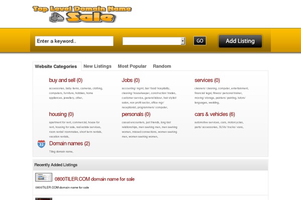 Classifiedstheme theme site design template sample