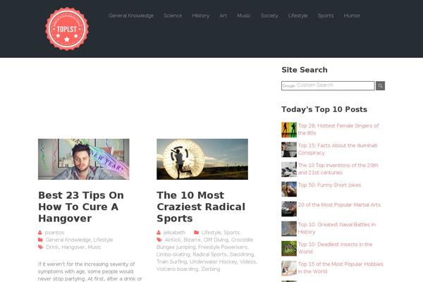toplst.com site used Toplst