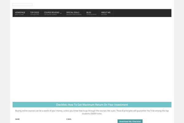 Quadrum theme site design template sample