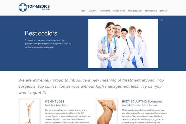 topmedicspoland.com site used Care