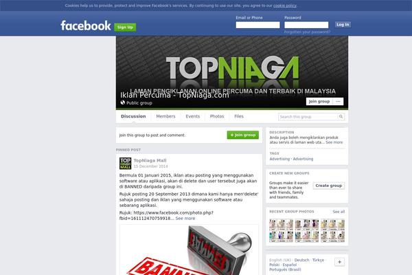 topniaga.com site used Classipress-3.1.7