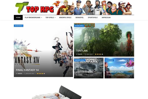 Reviewpro theme site design template sample