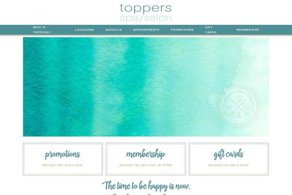 toppers theme websites examples