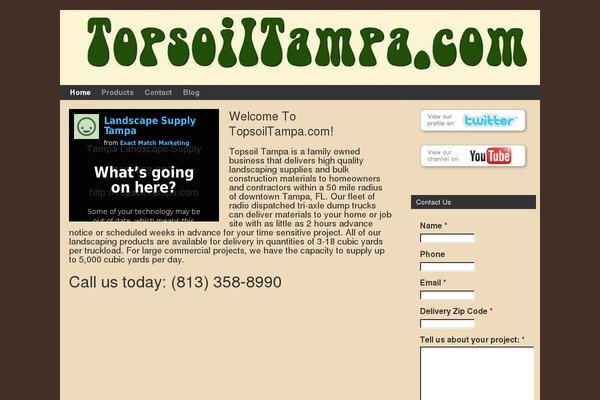 Smallbiz theme site design template sample