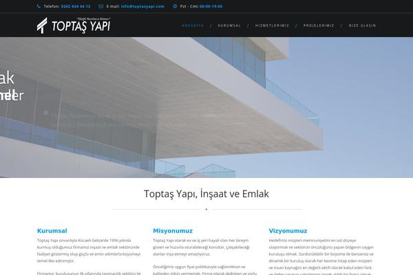 Archi theme site design template sample