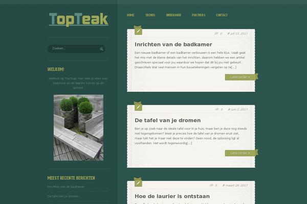 topteak.nl site used Wp_hartee5-v1.1.1