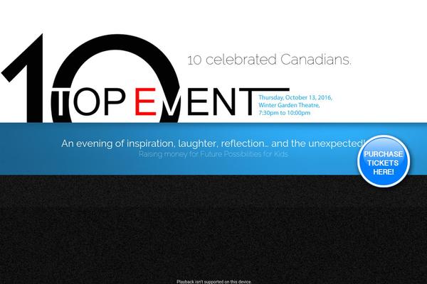 toptenevent.com site used Stuartknight