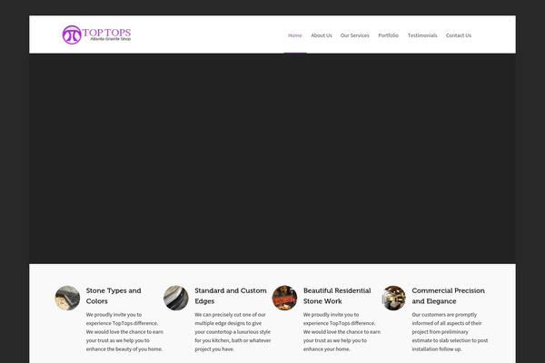 Highend theme site design template sample