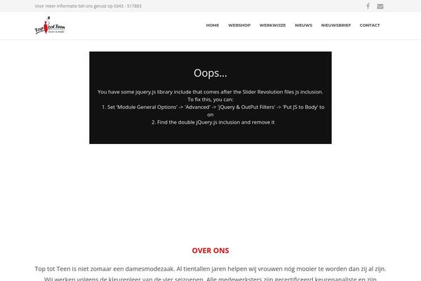 Unicon theme site design template sample