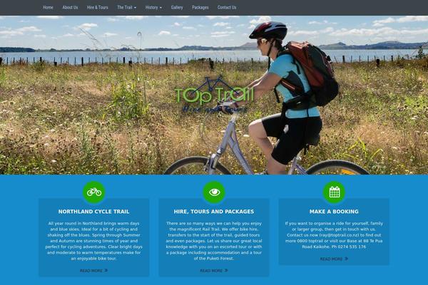toptrail.co.nz site used Rendition