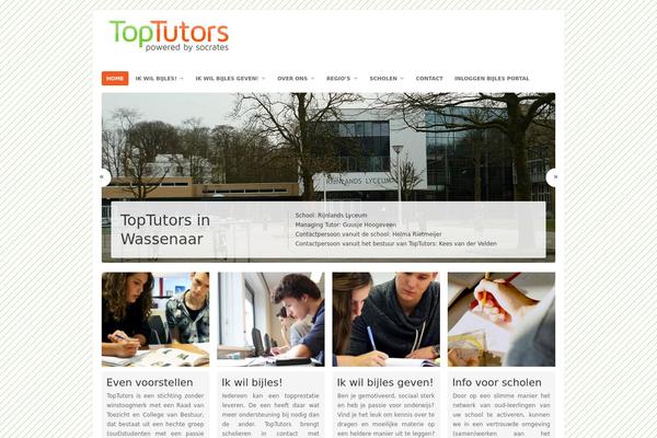 toptutors.nl site used Bijlesmw