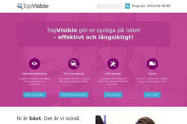 topvisible.se site used Logotypebolaget