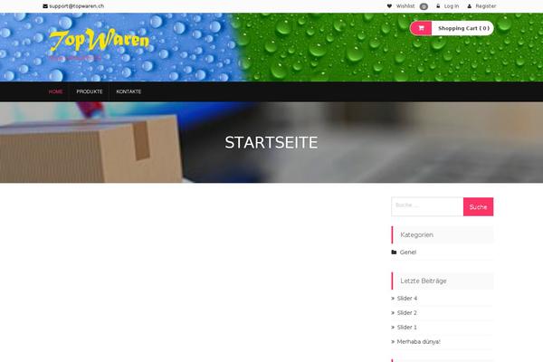 MetroStore theme site design template sample