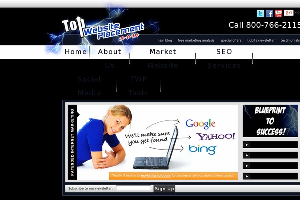 topwebsiteplacement.com site used Twp