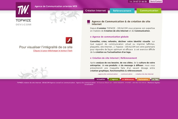 Site using Cforms plugin