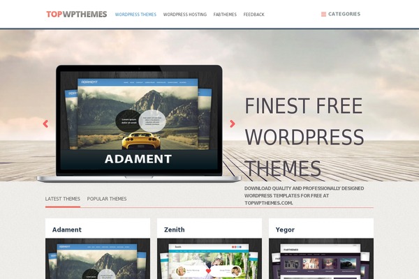 Understrap theme site design template sample