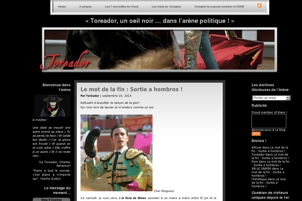 toreador.fr site used Rockin-chrome-1