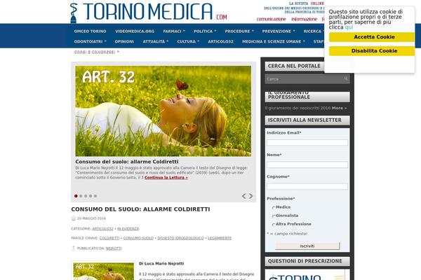 torinomedica.org site used Groove
