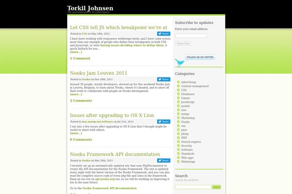 Green-marinee theme site design template sample