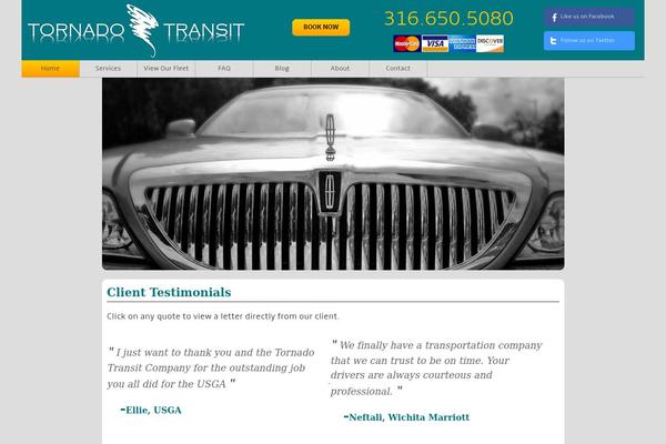 tornadotransit.com site used Newtt