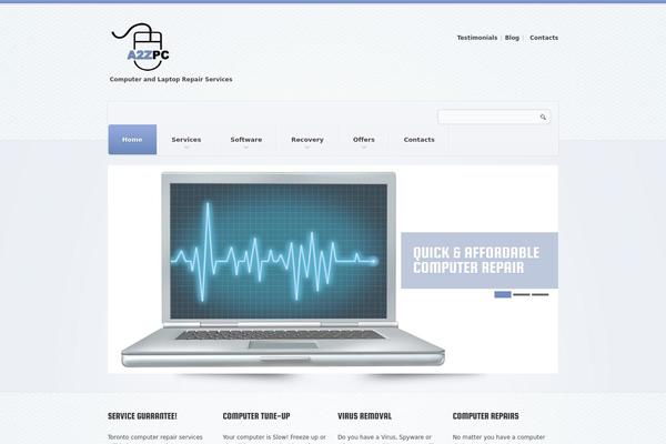 torontocomputerrepair.ca site used Theme1626