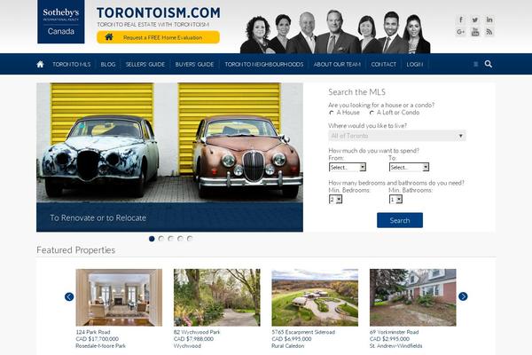torontoism.com site used Torontoism