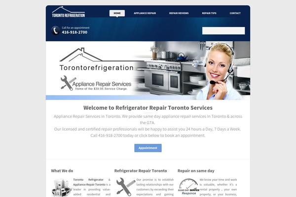 torontorefrigeration.com site used Vmwebs