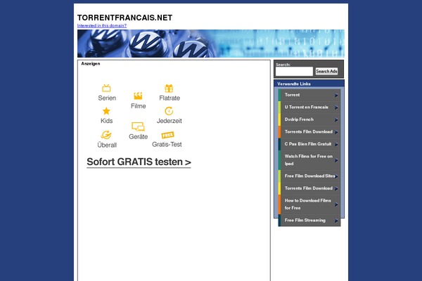 torrentfrancais.cc site used Simplepokersite