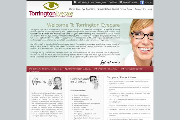 torringtoneyecare.com site used Tec