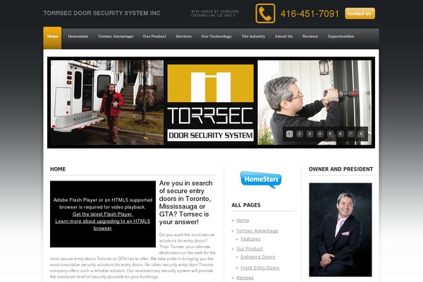 torrsec.com site used Theme981