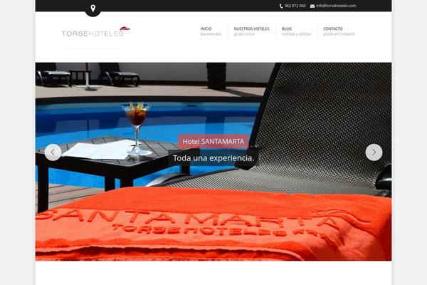 Soho Hotel theme site design template sample