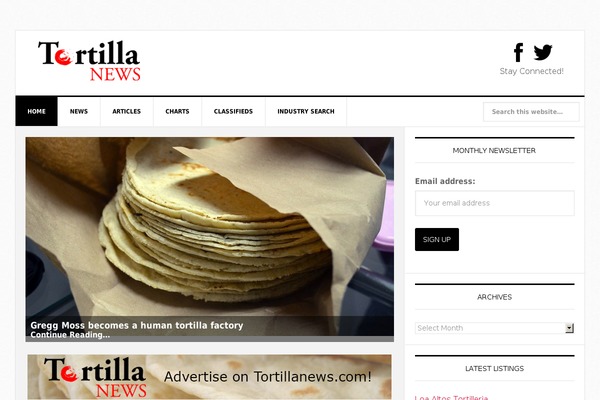 tortillanews.com site used Tortillanews-custom-news-pro