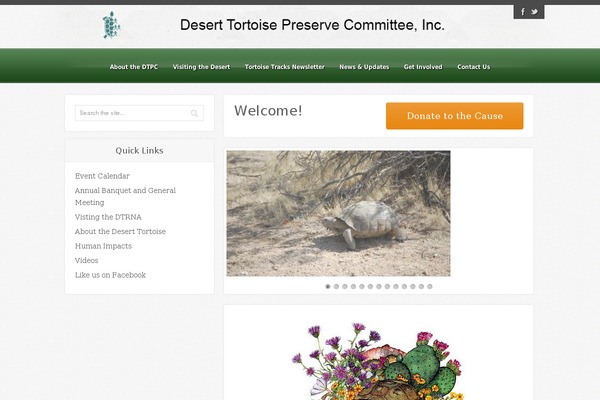 tortoise-tracks.org site used Organization