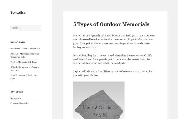 Twenty Fifteen theme site design template sample
