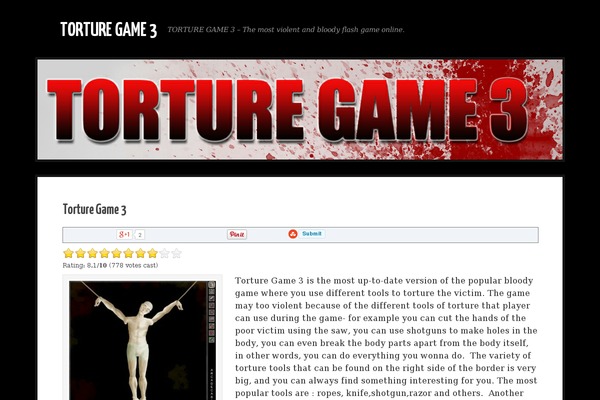 torturegame-3.com site used Picturesque