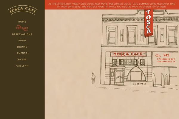 Tosca theme websites examples