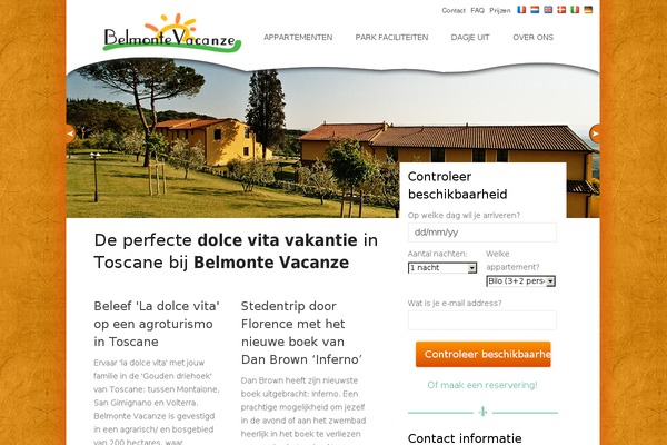 toscanevakantiewoningen.nl site used Belmonte-latest