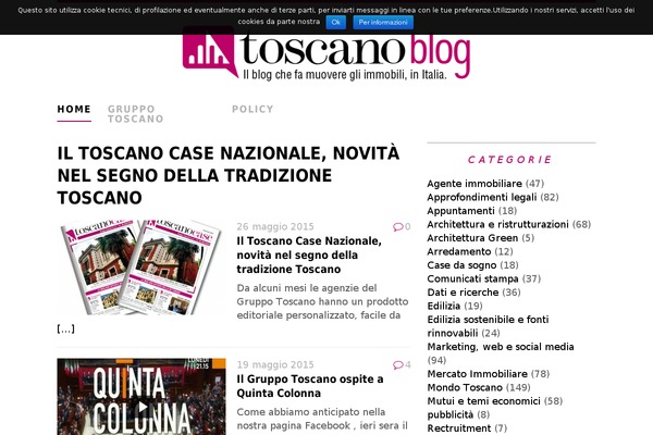 toscanoblog.it site used MH Purity lite
