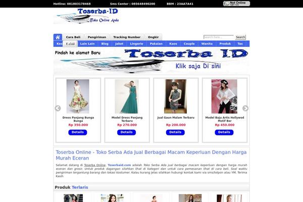 toserba-id.com site used Toserba