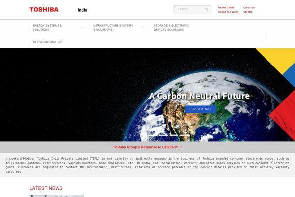 toshiba-india.com site used Toshiba_asiapacific