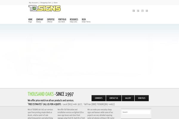 Rhapsody theme site design template sample