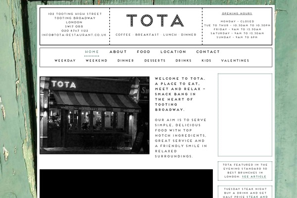 tota-restaurant.co.uk site used Anymags