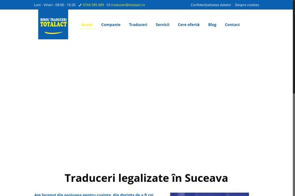 totalact.ro site used Sannet